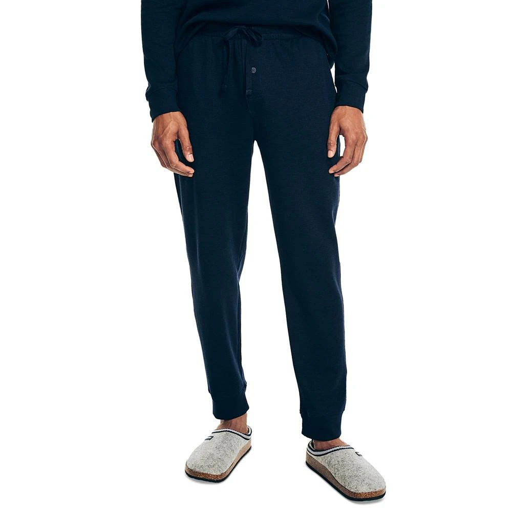 商品Nautica|Men’s Waffle Knit Thermal Pajama Set,价格¥440,第5张图片详细描述