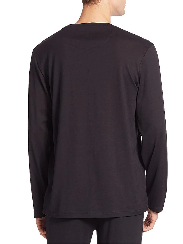 商品Hanro|Night And Day Solid Long Sleeve Tee,价格¥897,第4张图片详细描述