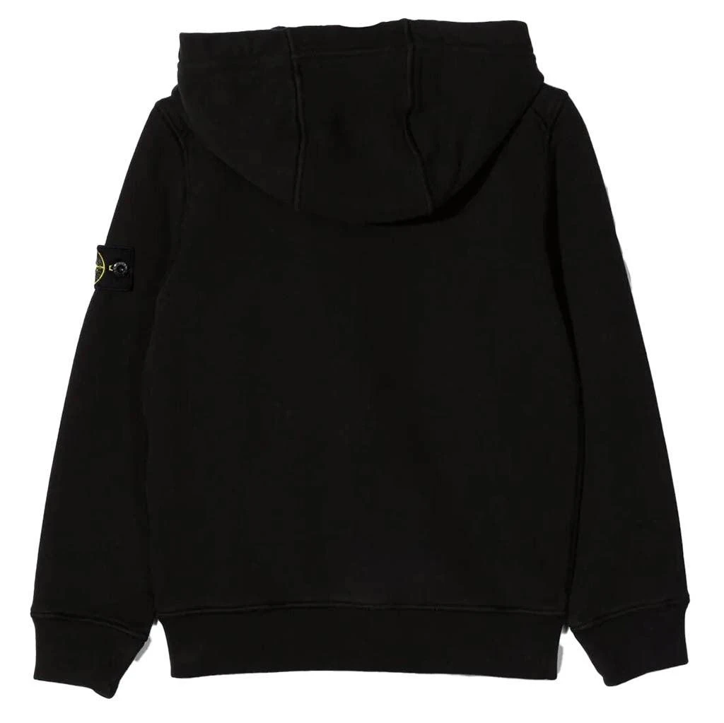 商品Stone Island|Black Zip Up Sweatshirt,价格¥1479,第3张图片详细描述