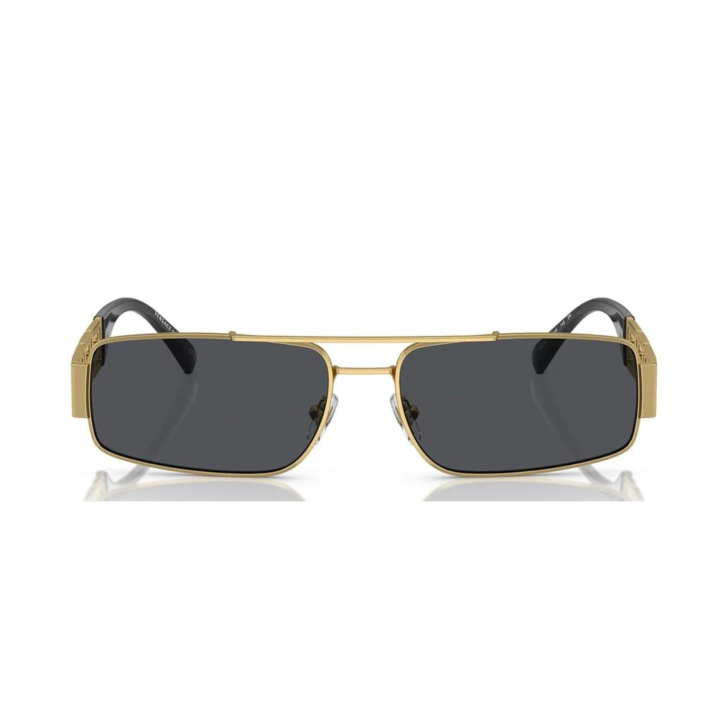商品Versace|Versace Eyewear Rectangular Frame Sunglasses,价格¥1348,第1张图片