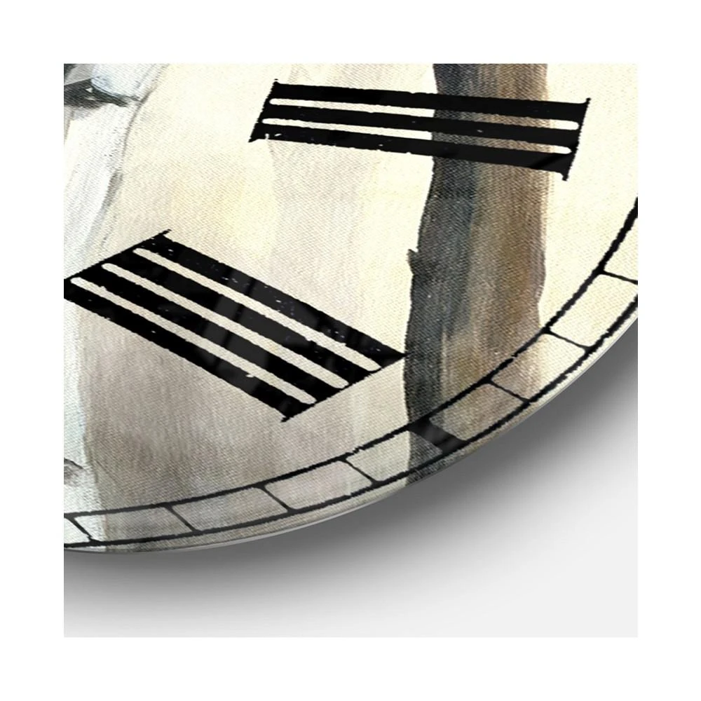 商品Designart|Cabin and Lodge Oversized Metal Wall Clock - 36 x 36,价格¥2113,第3张图片详细描述