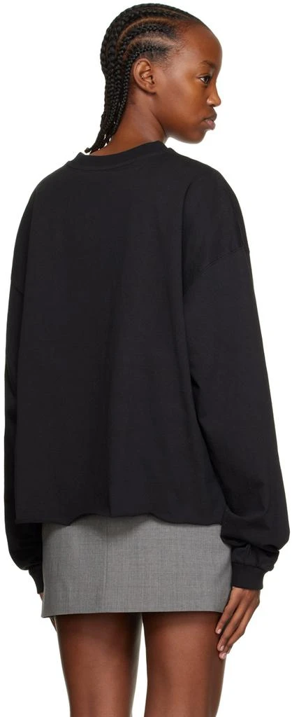 商品We11done|Black New Long Sleeve T-Shirt,价格¥1892,第3张图片详细描述