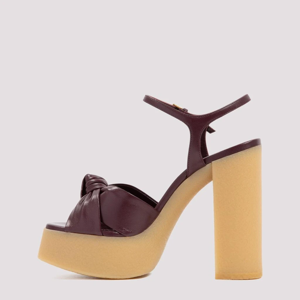商品Yves Saint Laurent|SAINT LAURENT  BIANCA SANDALS SHOES,价格¥4134,第2张图片详细描述