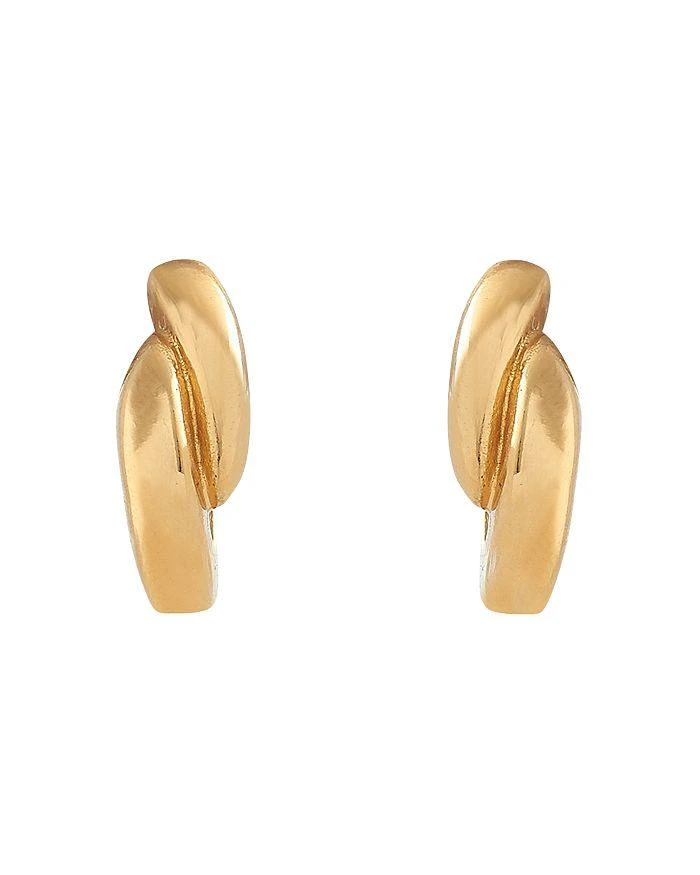 Rainbow House of Huggies Hoop Earrings Gift Set in Yellow Gold-Plated Sterling Silver 商品