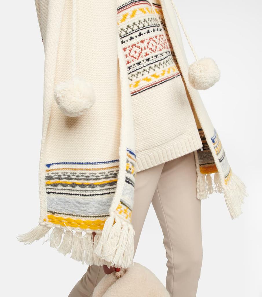 Bernina hooded cashmere scarf商品第3张图片规格展示