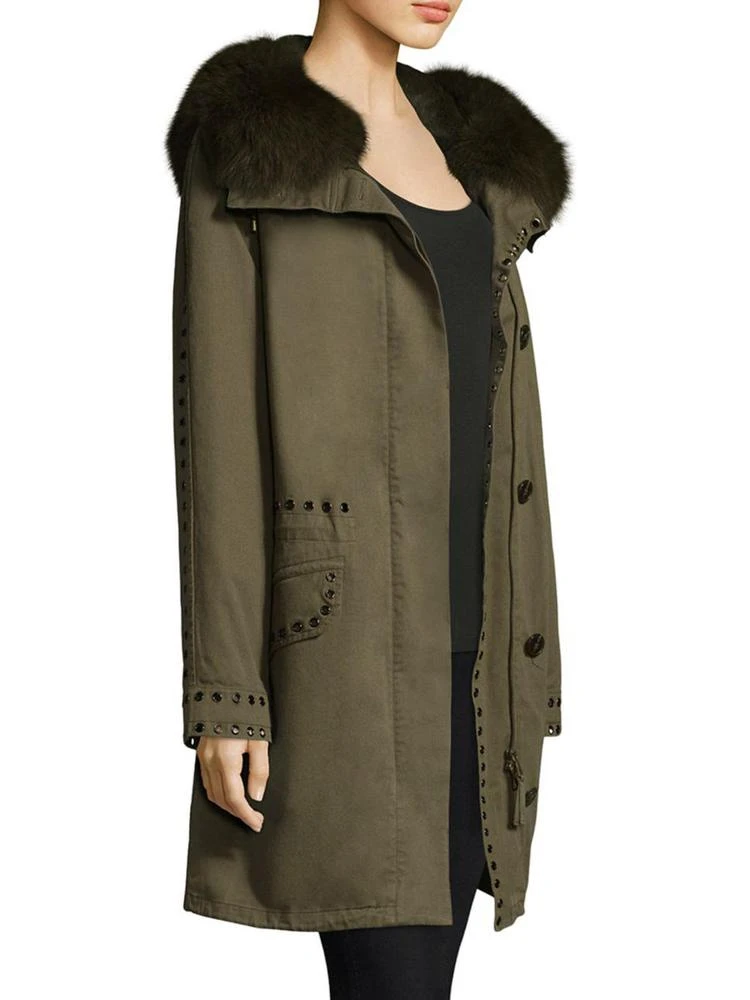 商品Yves Salomon|Classic Long Parka,价格¥5625,第3张图片详细描述