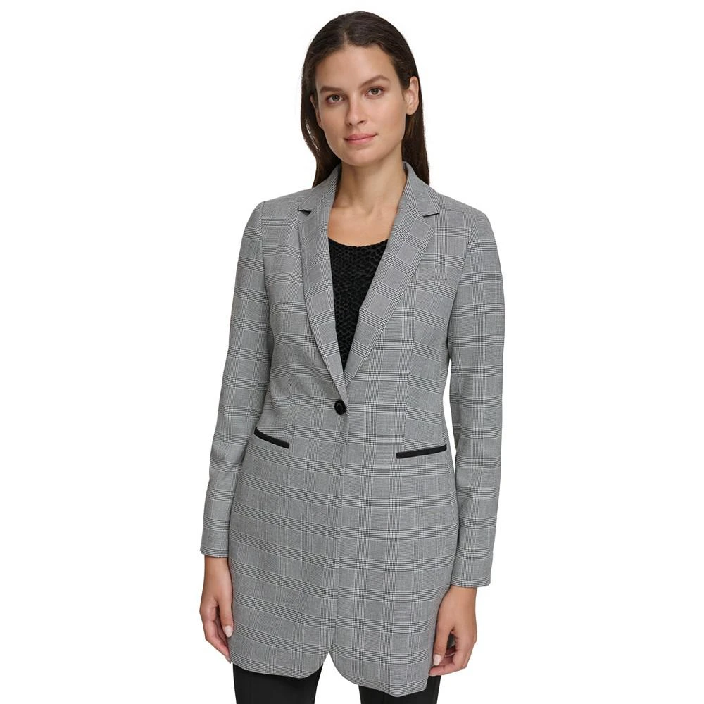 商品Tommy Hilfiger|Women's Plaid Topper Jacket,价格¥1247,第1张图片