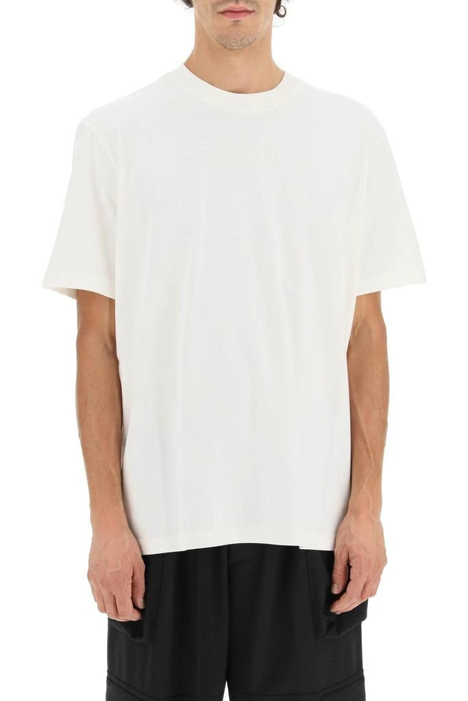 商品Moncler|Moncler Basic Print T Shirt,价格¥1235,第2张图片详细描述
