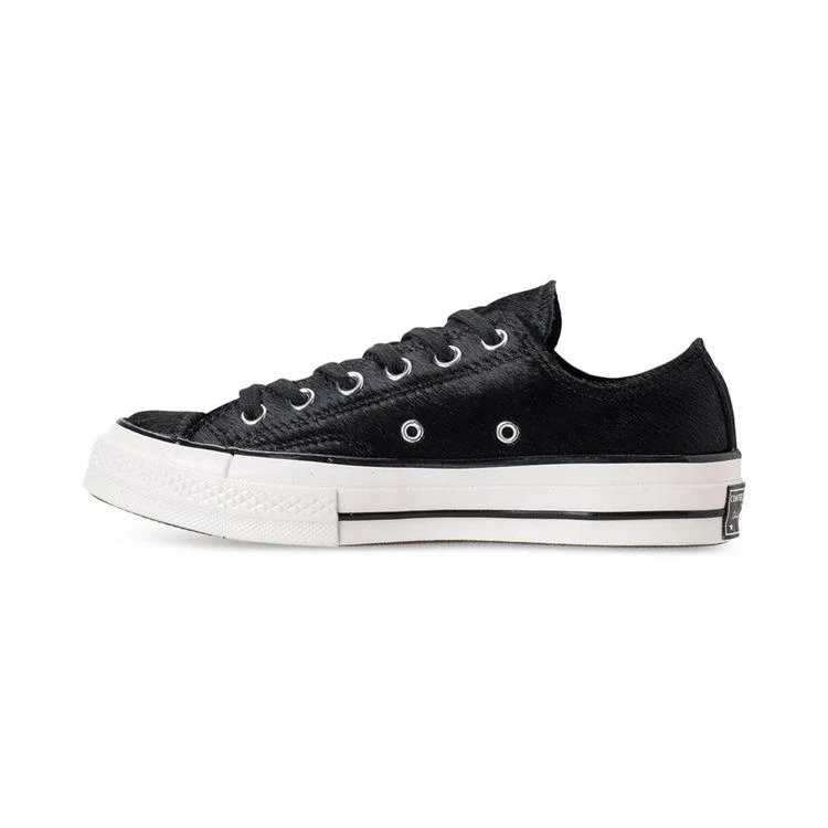 商品Converse|Women's Chuck Taylor All Star 70 Ox Pony Hair Casual Sneakers from Finish Line,价格¥333,第4张图片详细描述