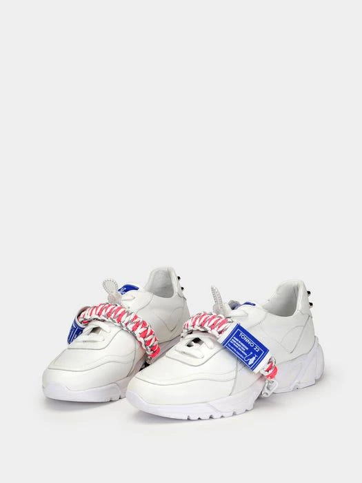商品TONNO22|Dan Colorful Sneakers - White,Pink,价格¥2359,第1张图片
