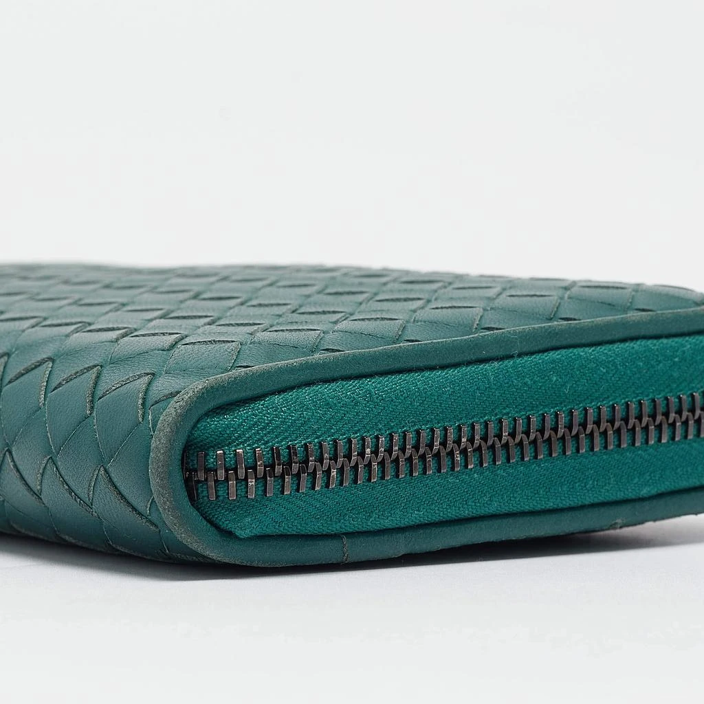 Bottega Veneta Dark Green Intrecciato Leather Continental Wallet 商品