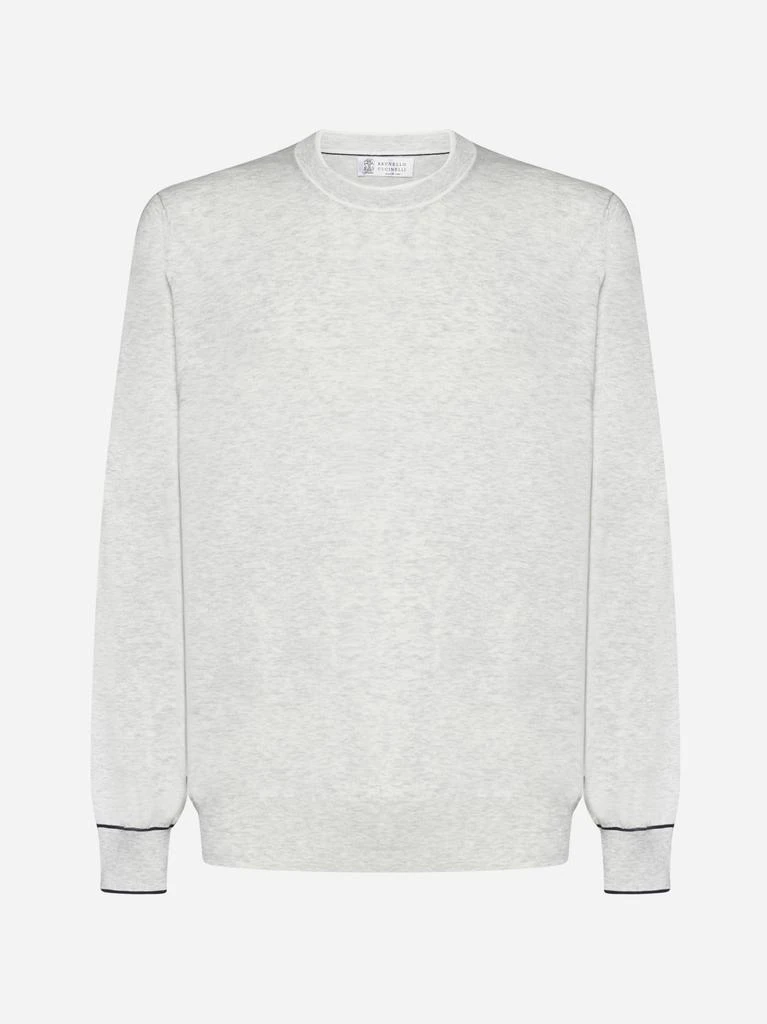 商品Brunello Cucinelli|Cotton sweater,价格¥2779,第1张图片