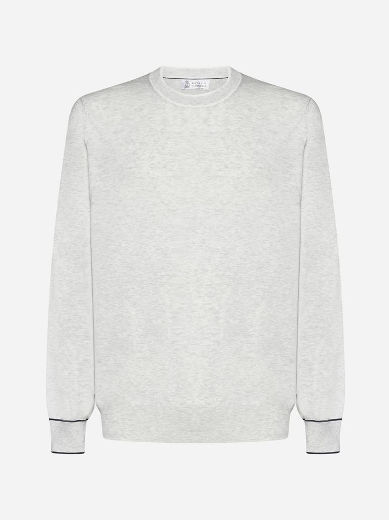 商品Brunello Cucinelli|Cotton sweater,价格¥4105,第1张图片