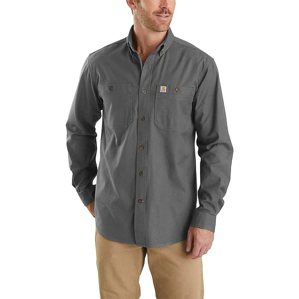 商品Carhartt|男式 棉质加固Flex Rigby LS工作衬衫,价格¥407,第2张图片详细描述