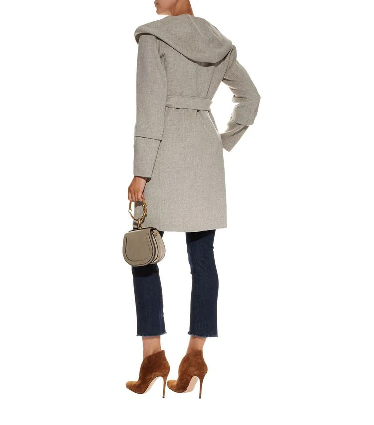 商品Max Mara|Buttoned Cuff Hooded Coat,价格¥7426,第3张图片详细描述