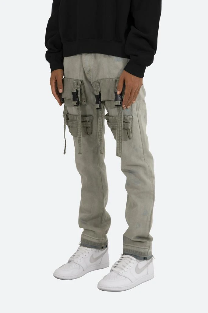 商品MNML|D142 Straight Denim - Grey,价格¥438,第2张图片详细描述