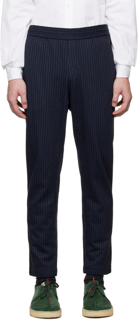 Navy Stripe Trousers商品第1张图片规格展示