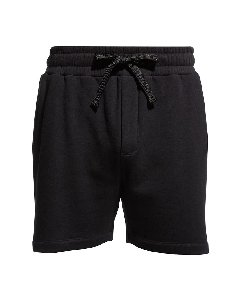 商品Zegna|Men's Solid Cotton Shorts,价格¥359,第2张图片详细描述