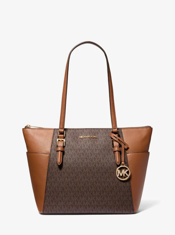 商品Michael Kors|女士 Charlotte 大号 托特包手提包,价格¥747,第1张图片