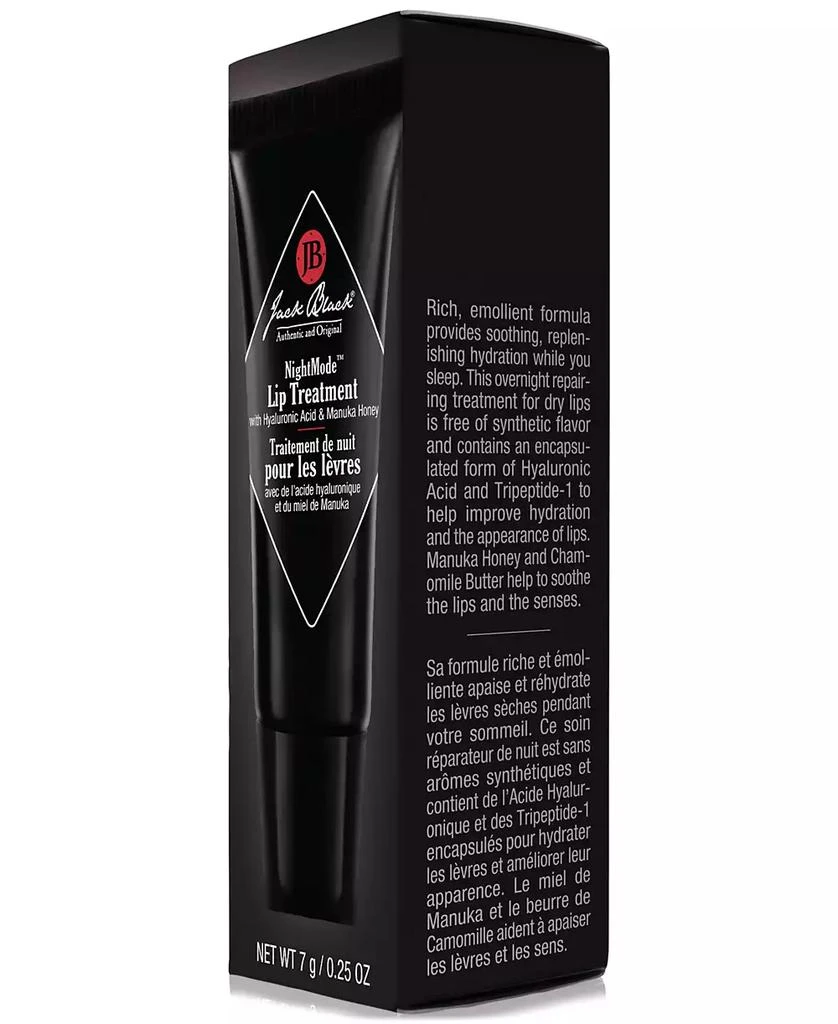 商品Jack Black|NightMode Lip Treatment, 0.25 oz.,价格¥90,第4张图片详细描述