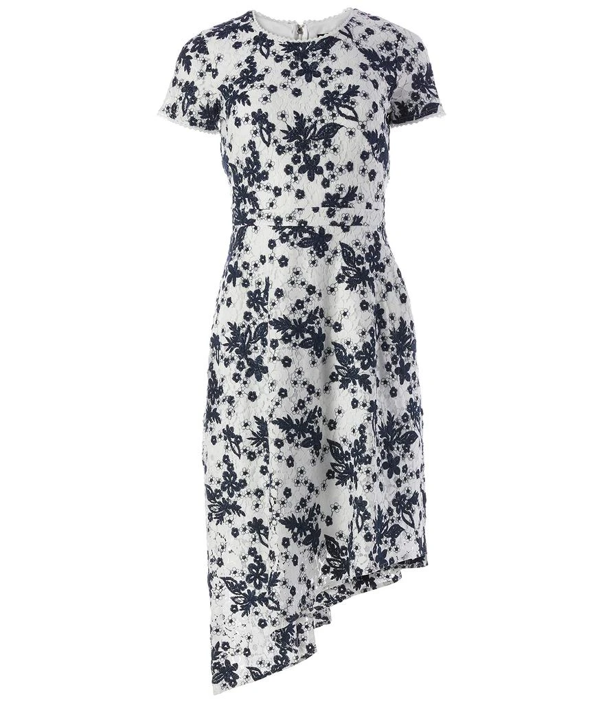 商品Karl Lagerfeld Paris|Women's Asymmetrical Hem Dress,价格¥793,第1张图片