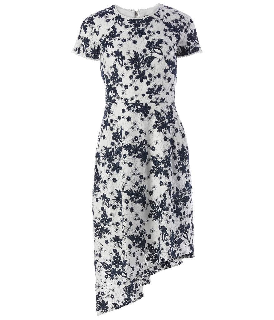 商品Karl Lagerfeld Paris|Women's Asymmetrical Hem Dress,价格¥1202,第1张图片