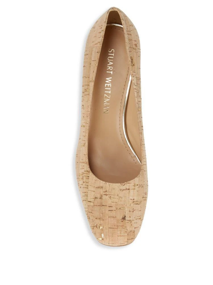商品Stuart Weitzman|Marymid Slip-On Pumps,价格¥947,第4张图片详细描述