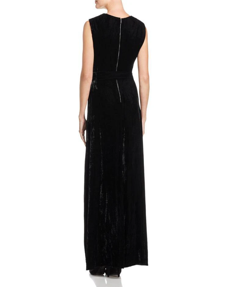 商品Alice + Olivia|Alice + Olivia Simmons Velvet Wrap Dress,价格¥3129,第2张图片详细描述