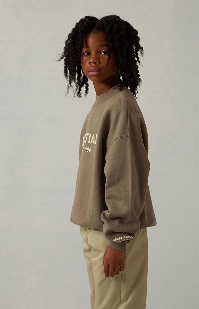 Desert Taupe Crew Neck Sweatshirt商品第3张图片规格展示