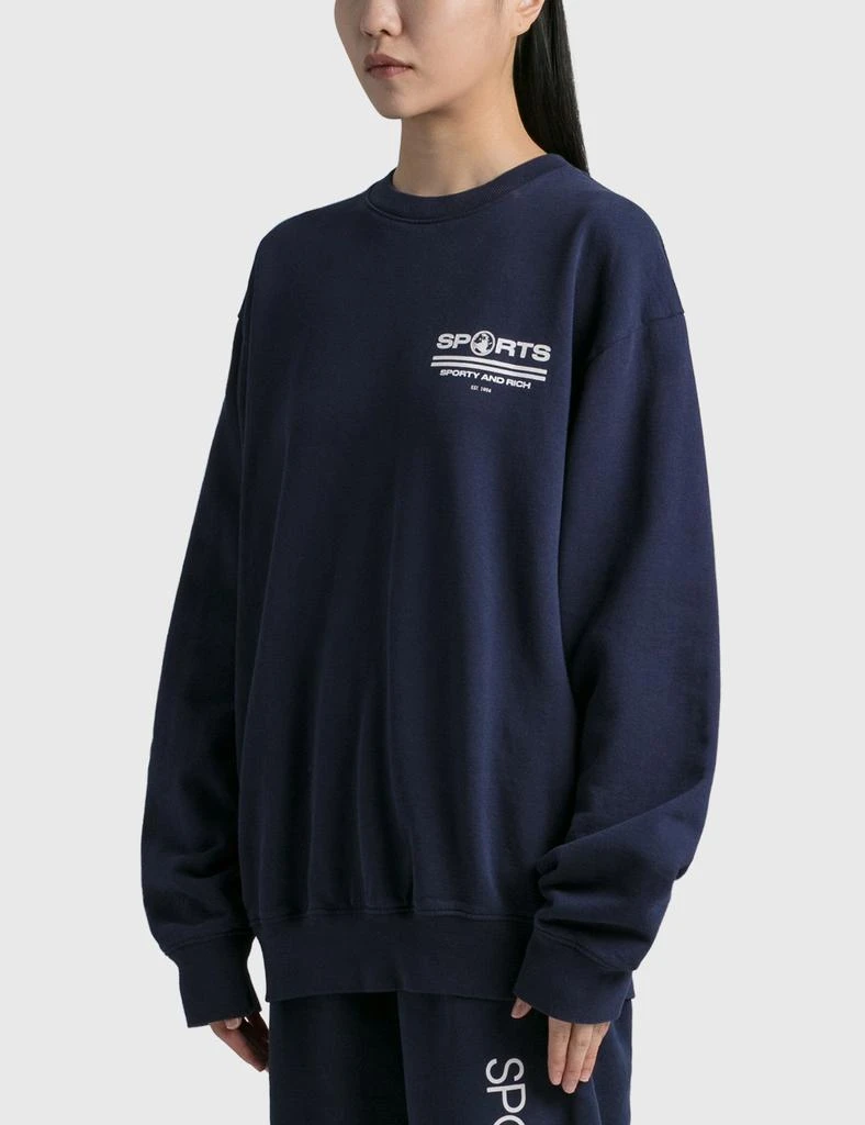 商品Sporty & Rich|Sports Crewneck,价格¥547,第2张图片详细描述