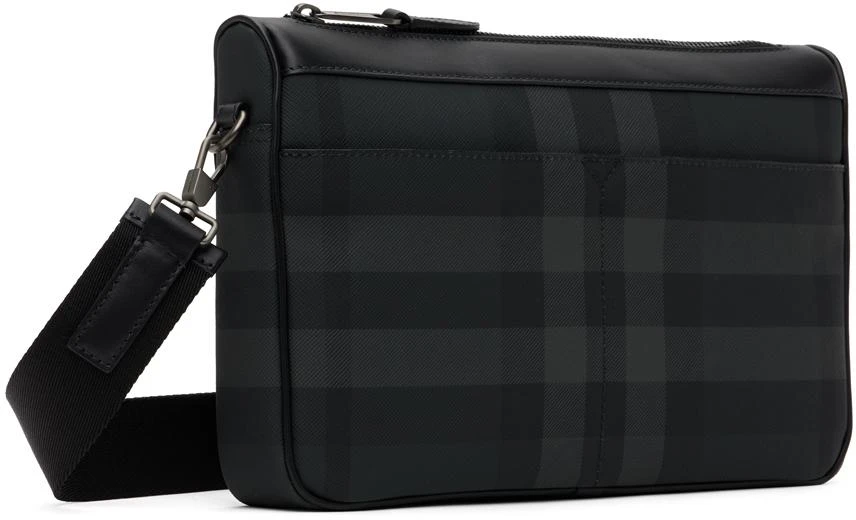 商品Burberry|Black & Gray Rambler Bag,价格¥9080,第2张图片详细描述