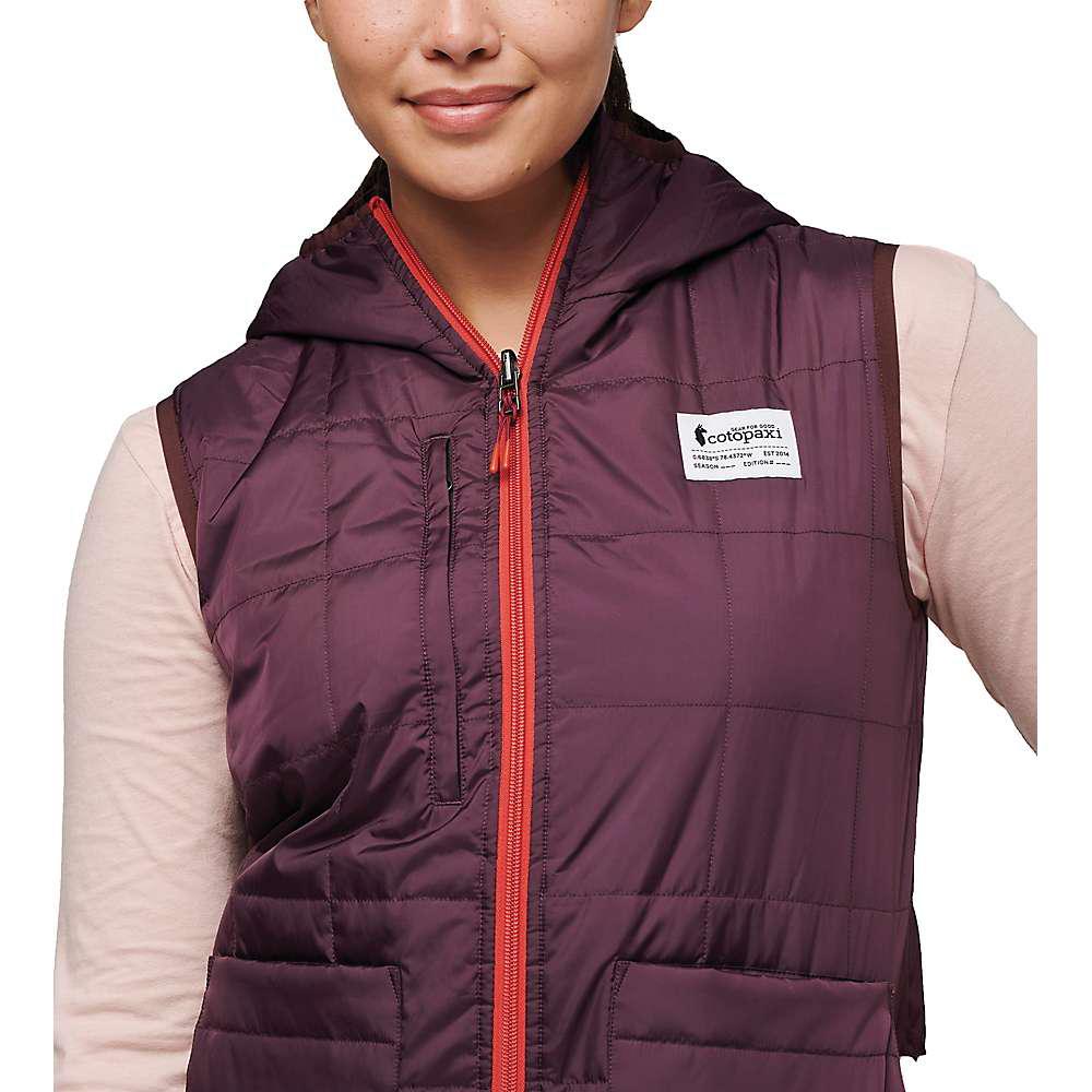 Women's Teca Calido Hooded Vest商品第6张图片规格展示