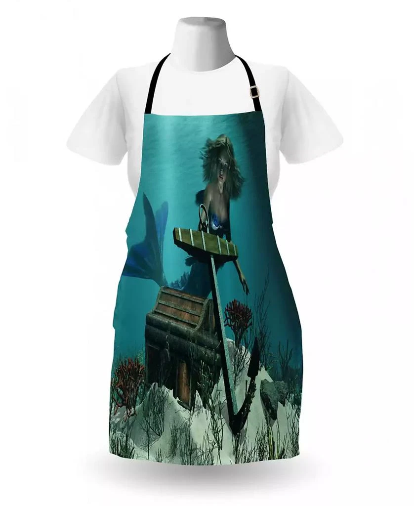 商品Ambesonne|Mermaid Apron,价格¥417,第2张图片详细描述