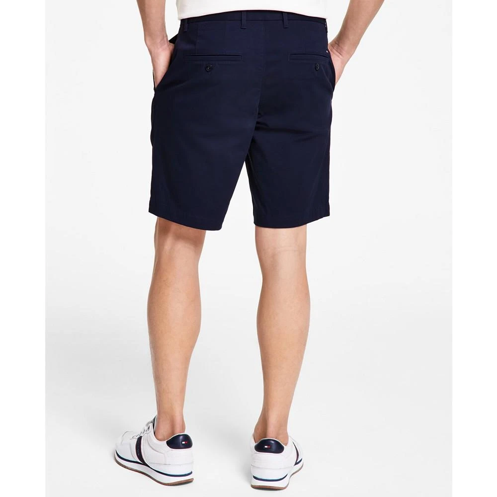 Tommy Hilfiger Men's TH Flex Stretch 9" Flat-Front Shorts 10