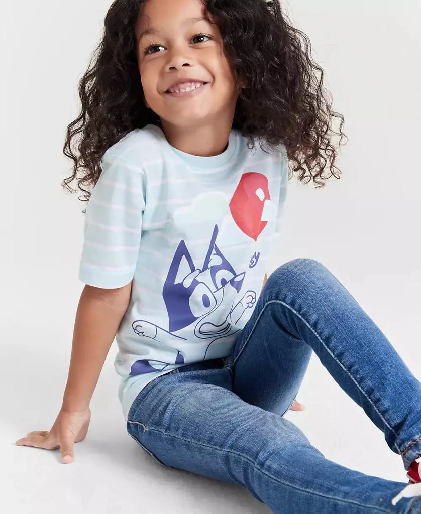 商品Macy's|Little & Big Kids Bluey Graphic Crewneck T-Shirt, Created for Macy's,价格¥105,第4张图片详细描述