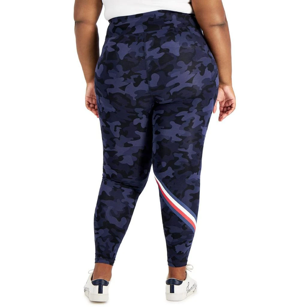 商品Tommy Hilfiger|Tommy Hilfiger Sport Womens Camo Print Hight Rise Athletic Leggings,价格¥69,第2张图片详细描述