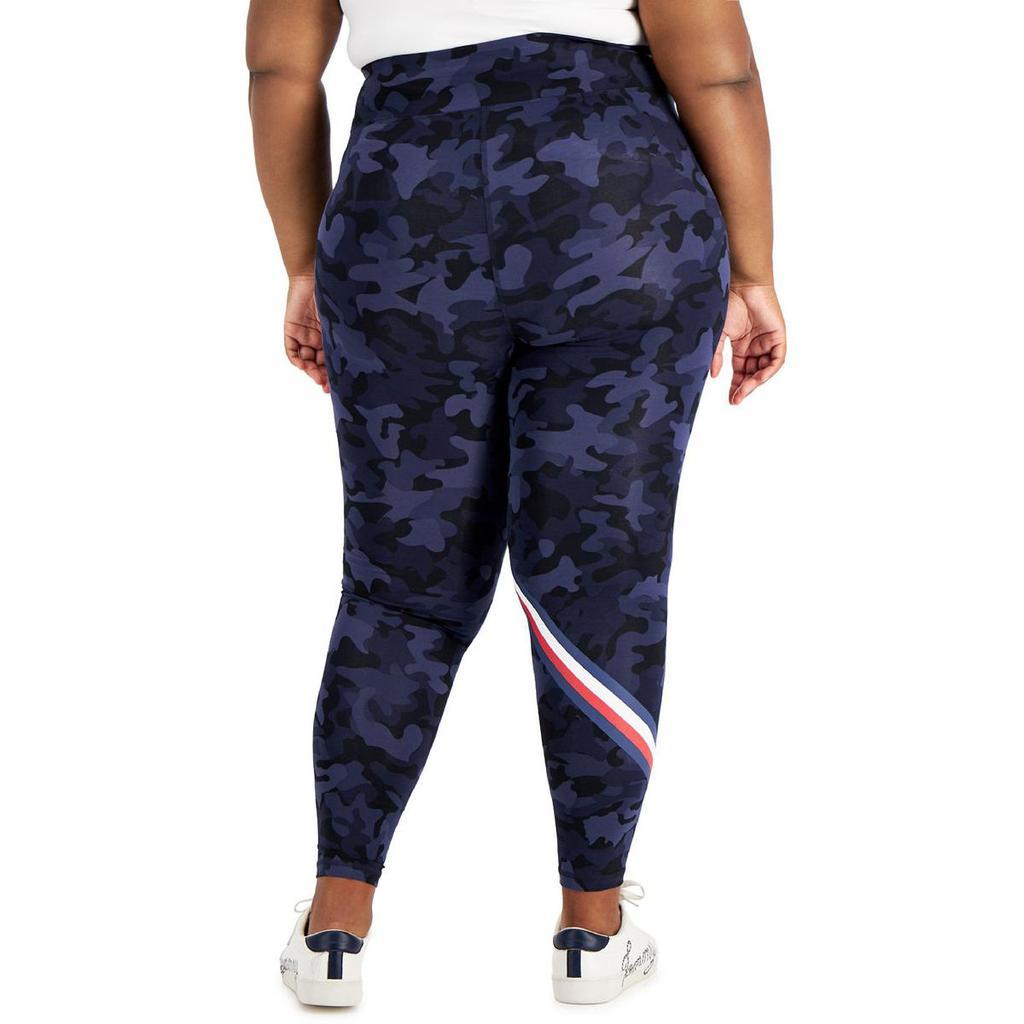 商品Tommy Hilfiger|Tommy Hilfiger Sport Womens Camo Print Hight Rise Athletic Leggings,价格¥180,第4张图片详细描述