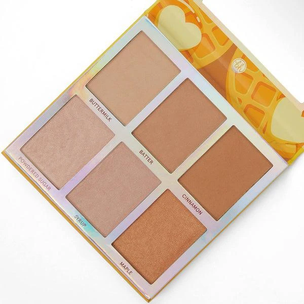 商品BH Cosmetics|BH Cosmetics Weekend Vibes Belgian Waffle - 6 Color Baked Bronzer & Highlighter Palette,价格¥202,第4张图片详细描述