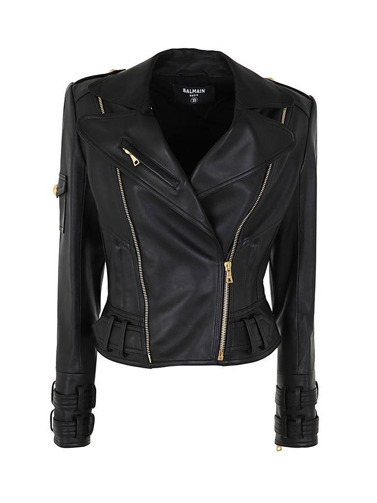 商品Balmain|Balmain Womens Black Outerwear Jacket,价格¥28786,第1张图片