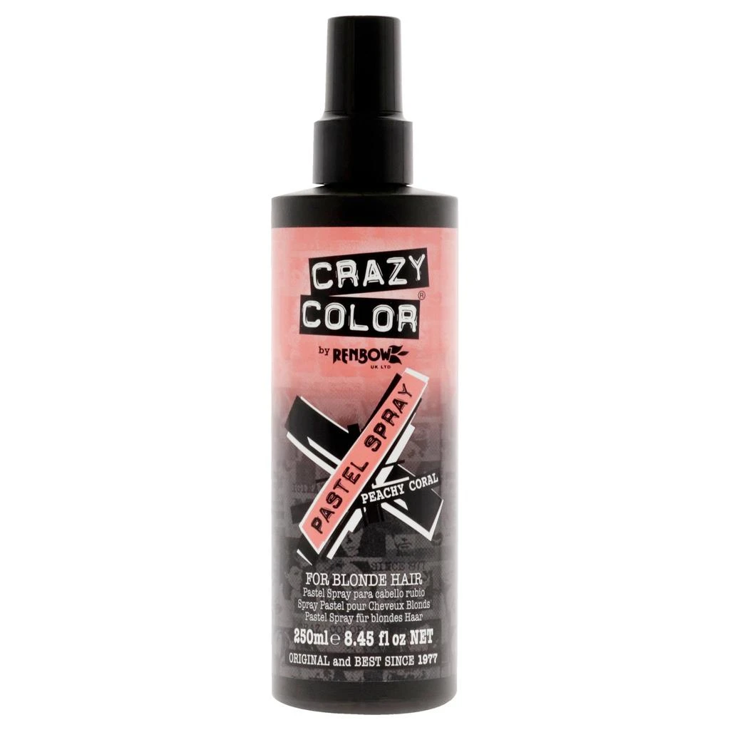 商品Crazy Color|Pastel Spray - Peachy Coral by  for Women - 8.45 oz Hair Spray,价格¥131,第2张图片详细描述