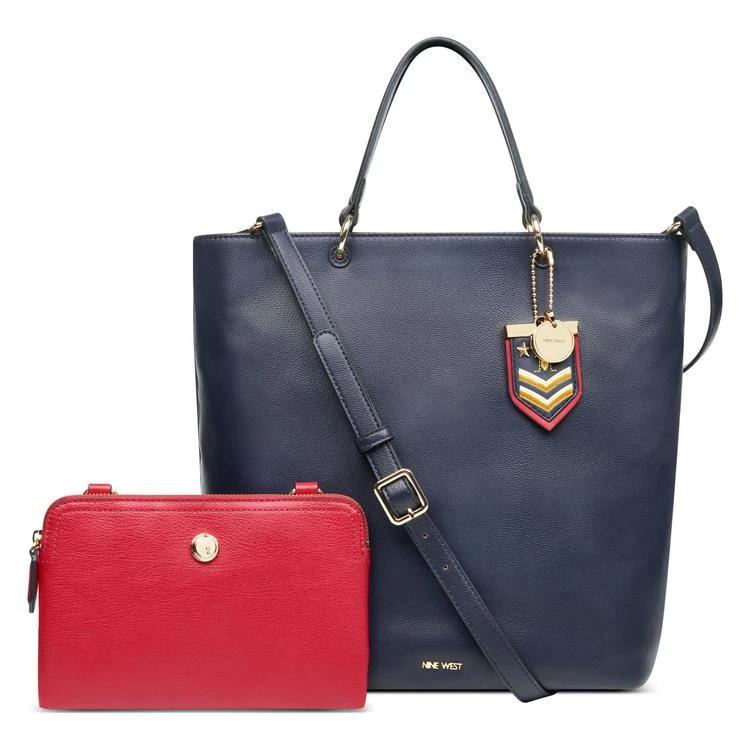 商品Nine West|Illianna Tote and Pouch,价格¥731,第4张图片详细描述