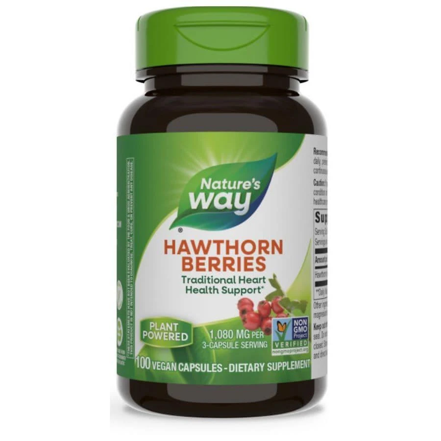 商品Nature's Way|Hawthorn Berry Capsules,价格¥83,第1张图片