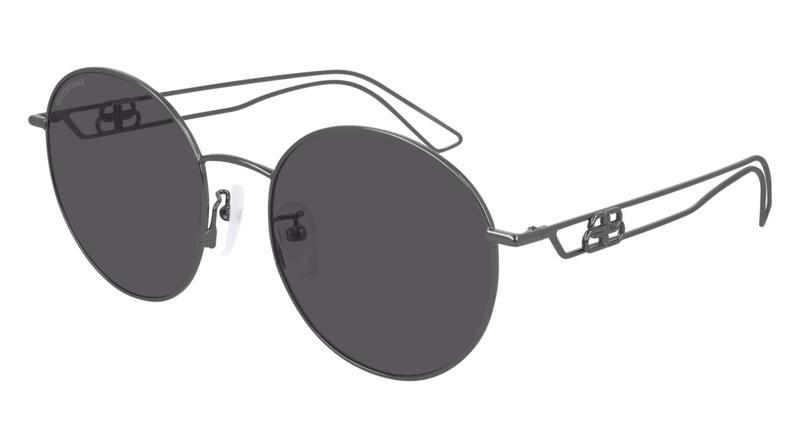 Grey Round Unisex Sunglasses BB0060SK 001 56商品第1张图片规格展示