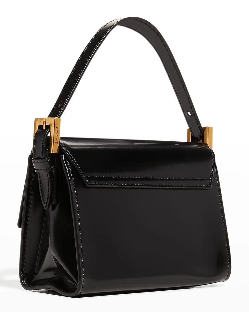 商品by FAR|Fran Semi Patent Leather Satchel Bag,价格¥2184,第4张图片详细描述