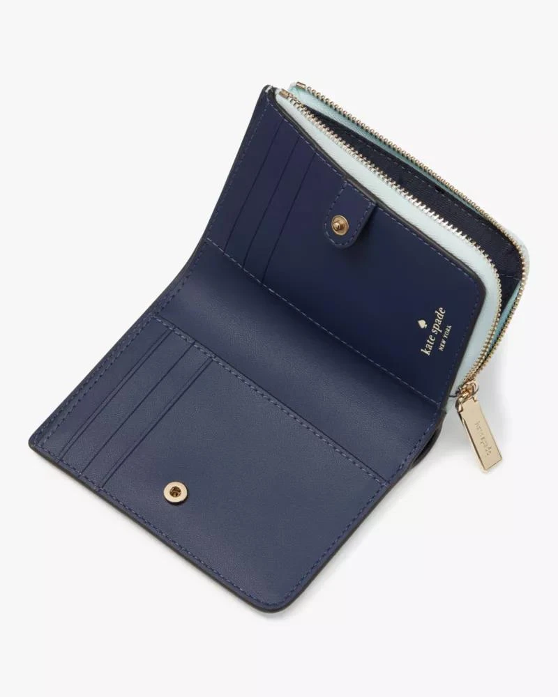 商品Kate Spade|Madison Small L Zip Wallet,价格¥429,第2张图片详细描述