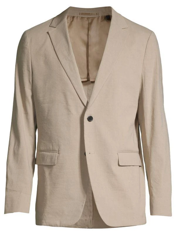 商品Theory|Clinton Linen Blend Blazer,价格¥1048,第4张图片详细描述