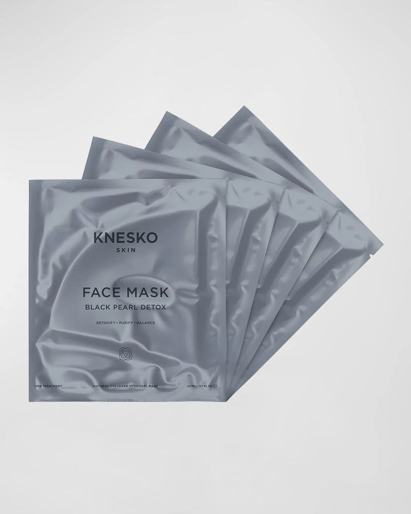 商品Knesko Skin|Black Pearl Detox Face Mask (4 Treatments),价格¥970,第5张图片详细描述