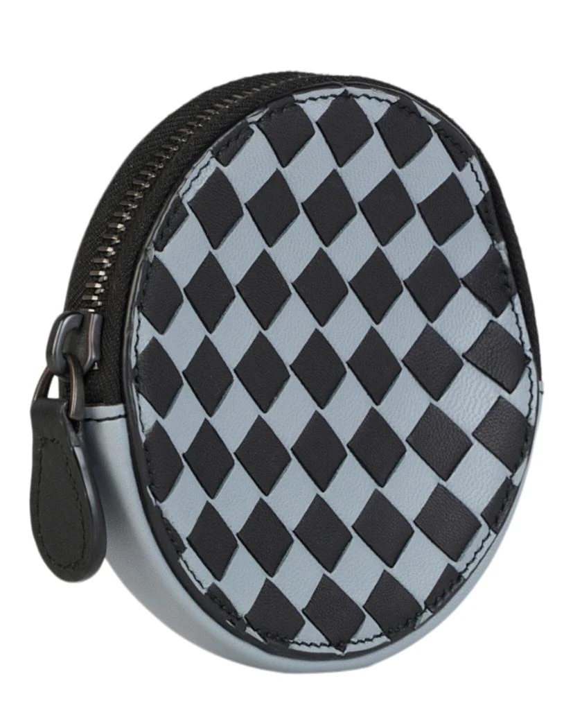 商品Bottega Veneta|Check Print Coin Pouch,价格¥856,第2张图片详细描述