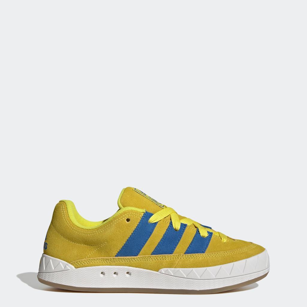 商品Adidas|男款 Adimatic 运动鞋 亮黄色,价格¥363,第1张图片