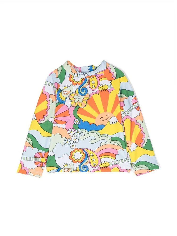 商品Stella McCartney|Stella McCartney Kids Illustration-Style Printed Zipped Swimwear,价格¥223,第1张图片